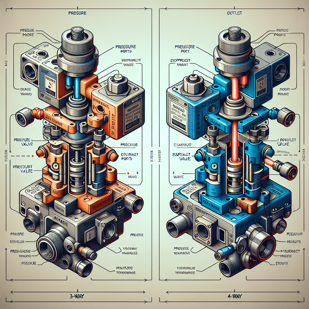 3-Way vs 4-Way Solenoid Valves: Choosing the Right Configuration